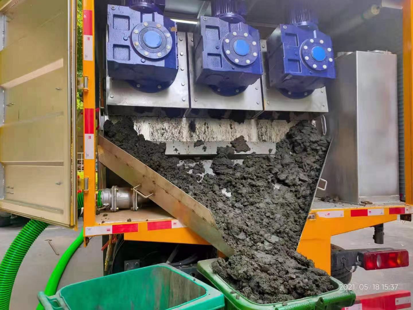 高州化粪池清掏城市维护站-泥浆净化干湿分离处理